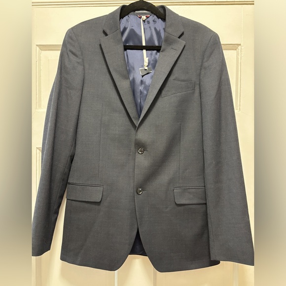 Tommy Hilfiger Navy Sports Coat - Picture 2 of 5